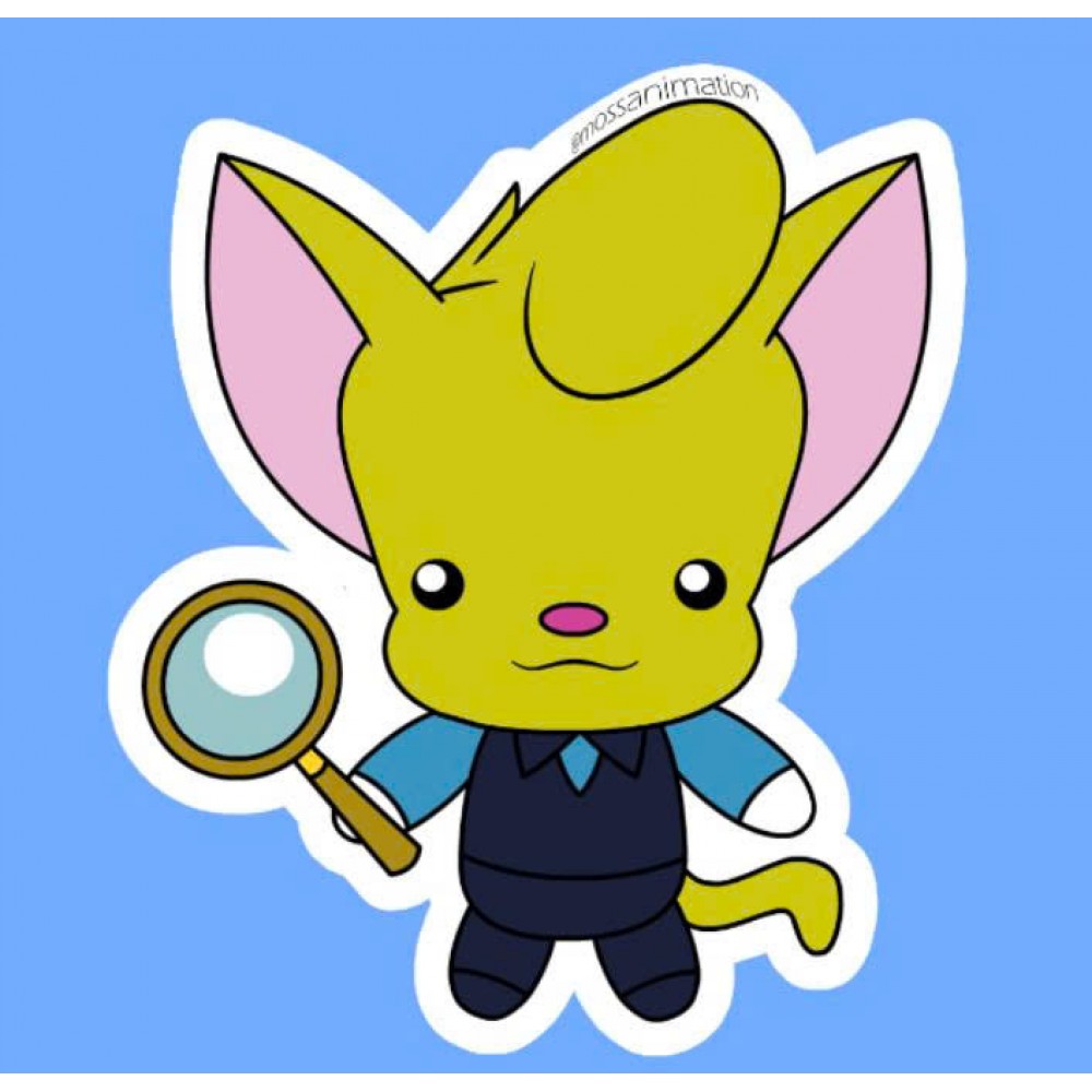  Detective Cat Stickers