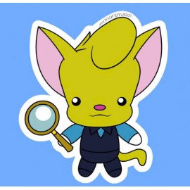  Detective Cat Stickers