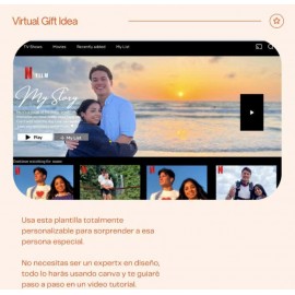 NETFLIX TEMPLATE GIFT IDEA