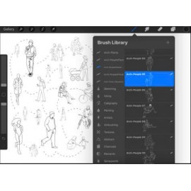 Procreate Line Art and Architecture Brush Suite