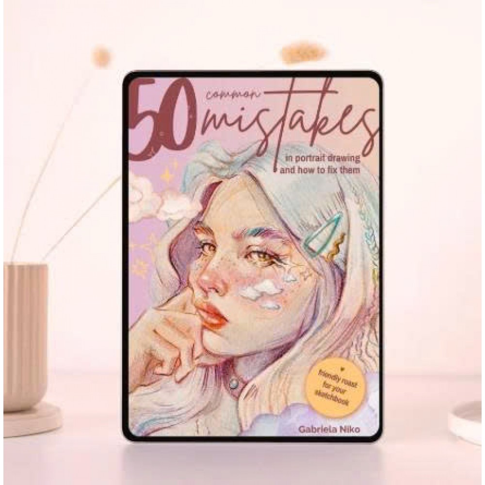 50 Common Mistakes in Portrait Drawing (And How to Fix Them) by Gabriela Niko
