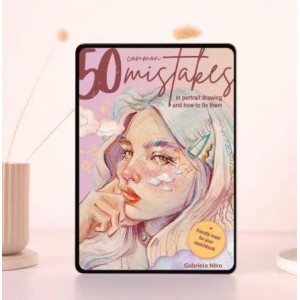 50 Common Mistakes in Portrait Drawing (And How to Fix Them) by Gabriela Niko