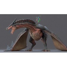 The Tyrant Dragon - Maya Rig