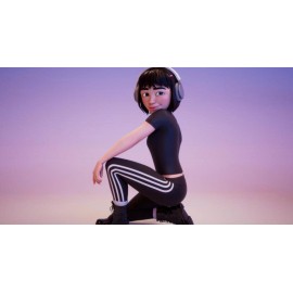 Ji Eun - character rig (Maya)