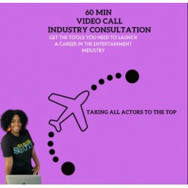 60 MINUTE ZOOM CALL FOR: Industry Consultation for Actors, Filmmakers and all- Industry Consultation for Actors, Filmmakers and all