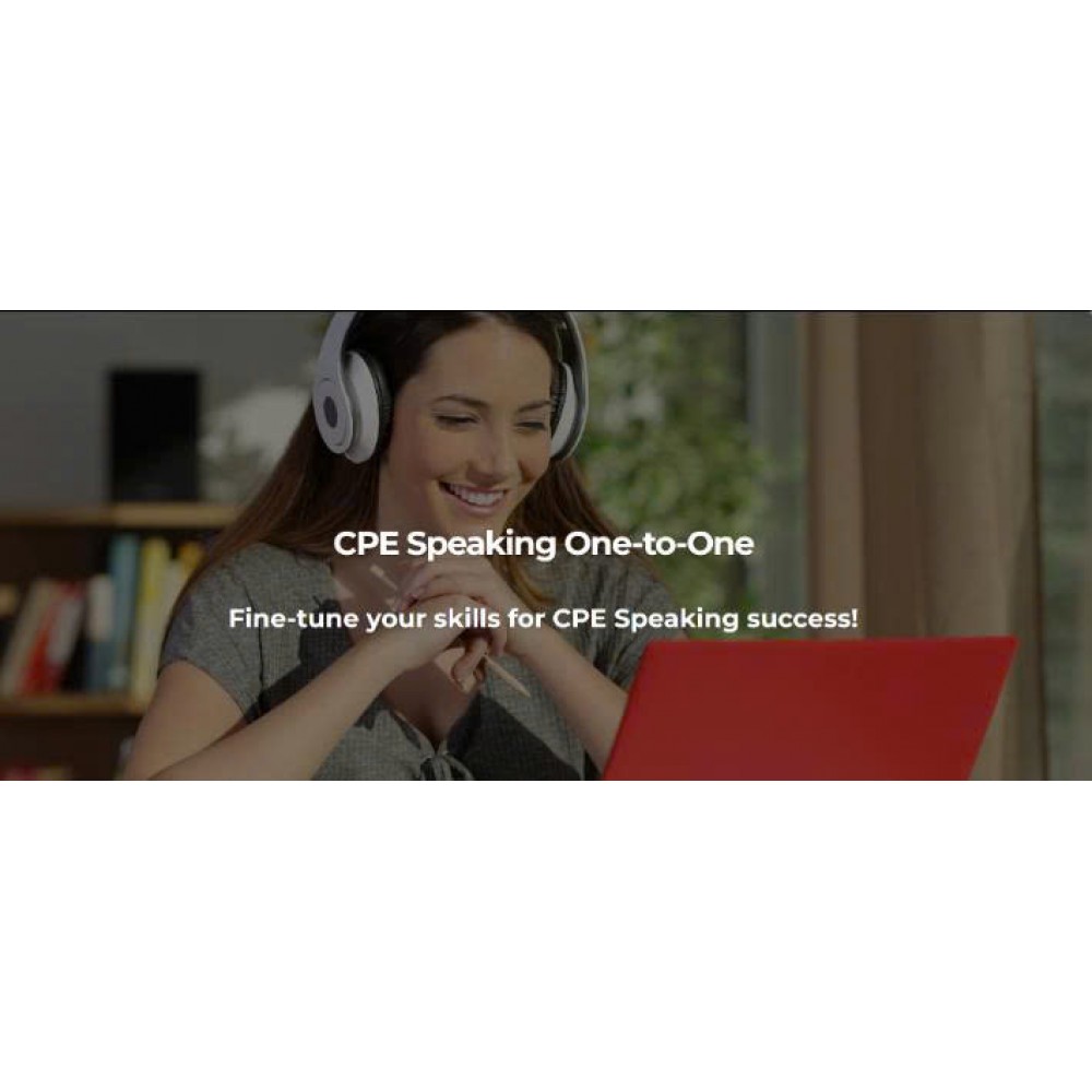 CPE Speaking One-to-One