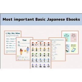 Japanese E-books for Beginners (5 PDF)